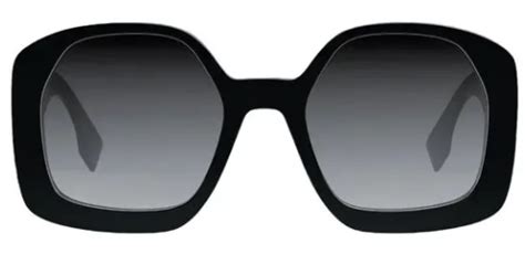 fendi 40048u|Fendi O'LOCK FE 40048U 01B Butterfly Sunglasses .